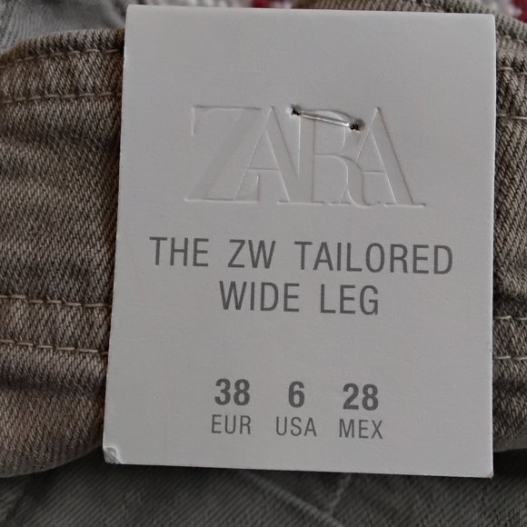 RELAXED LEG - ANKLE LENGTH - HIGH WAISTZARA WOMAN COLLECTION - Picture 4 of 5